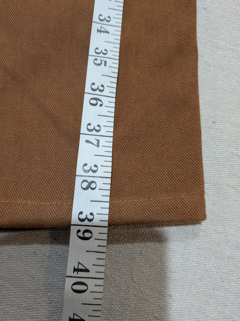 Vintage 1990s Women's Jordache Basics High Rise Brown Deadstock Jeans - Picture 11 of 12